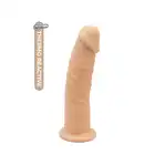 Dream Toys - Premium Silicone Dildo Flesh. Wysokiej jakości silikon i technologia dual density. Reaguje na ciepło!