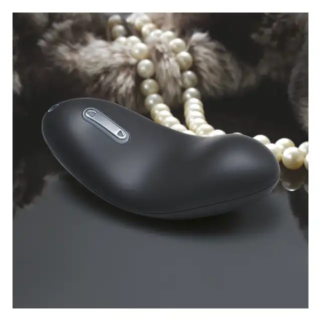  Svakom - Echo Clitoral Stimulator Black. Specjalnie zakrzywiony masażer do łechtaczki