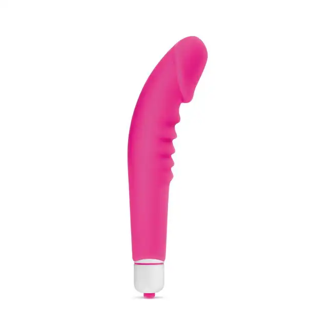 My First - Wee Wee Pink 15,8 cm.  Wibrator do stymulacji punktu G. Super wibracje i eko silikon
