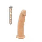 Dream Toys - Premium Silicone Dildo Flesh. Dildo reagujące na ciepło i chłód. Innowacyjna technologia. 15,2 cm 