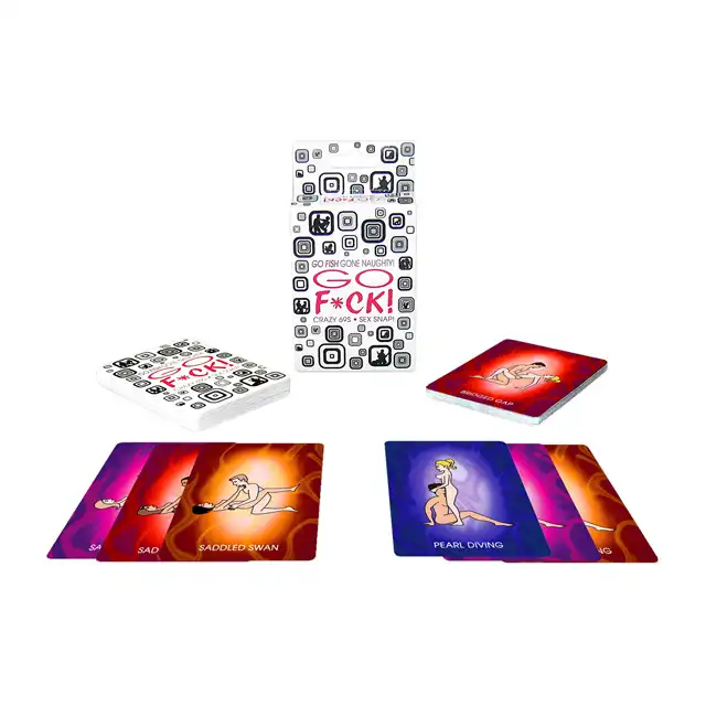 Kheper Games - Go Fuck Card Game. Niegrzeczna gra karciana dla par z pozycjami seksualnymi