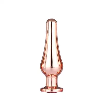 GLEAMING LOVE ROSE GOLD PLEASURE PLUG M