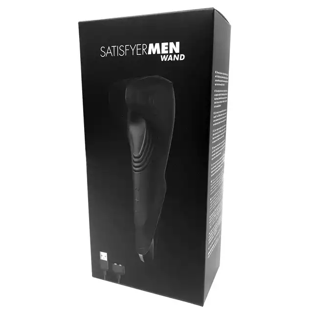 Satisfyer - Men Wand. Unikalny masturbator dla mężczyzn! Wysokiej jakości silikon, 6 prędkości i 10 różnych trybów