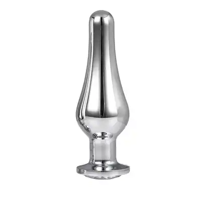 GLEAMING LOVE SILVER PLEASURE PLUG L