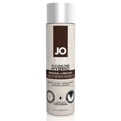 System Jo - Silicone Free Hybrid Lubricant Coconut 120 ml. Żel na bazie wody z olejkiem kokosowym