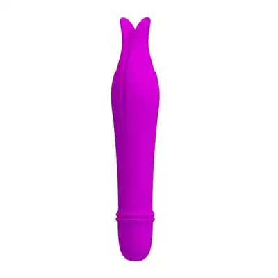 Pretty Love - Edward Vibrator Purple. Uroczy mini wibratorek z silikonu do stymulacji łechtaczki