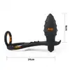 LoveToy - Ass Rasca Prostate Vibrating Plug Combo - zabawka do stymulacji analnej