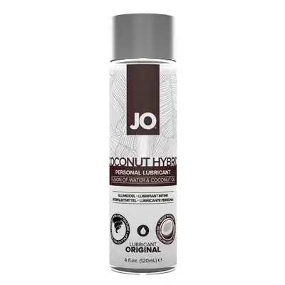 System Jo - Silicone Free Hybrid Lubricant Coconut 120 ml. Żel na bazie wody z olejkiem kokosowym. Mega Sale!