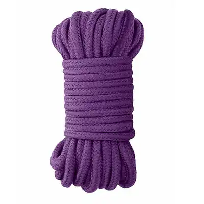 Ouch! - Japanese Rope Purple. 10 metrowa fioletowa miękka lina do wiązania