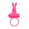 Rimba - Vienna Bunny Cock Ring. Ring erekcyjny z silnymi wibracjami i uroczym króliczkiem