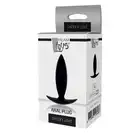 Dream Toys - Cheeky Love Anal Plug Xtra Small Blach - mały korek analny, idealny dla początkujących