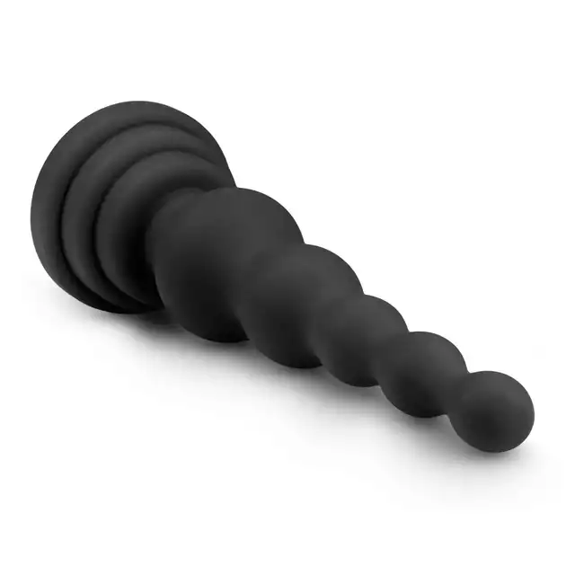 Easy toys - Beaded cone. Wtyczka analna 5 stopniowa. 100% silikon. 