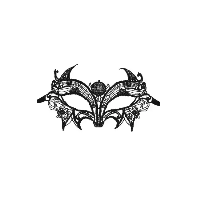 Eclipse - Astre Masque - czarna wyrafinowana maska