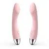 Svakom - Amy G-Spot Vibrator Pink. Jasnoróżowy wibrator do stymulacji punktu G. Gładki silikon