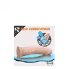 Dr. Skin - 8inch Self Lubricating Dildo. Realistyczne i samonawilżające dildo, solidna podstawa z przyssawką i miękki materiał
