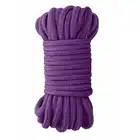 Ouch! - Japanese Rope Purple. 10 metrowa fioletowa miękka lina do wiązania