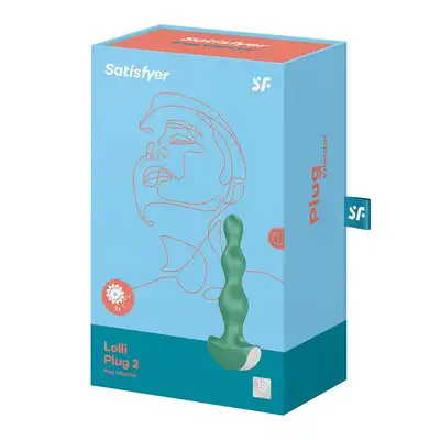 SATISFYER LOLLI PLUG 2 GREEN