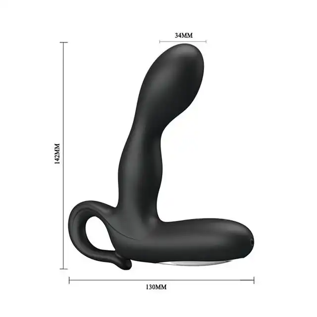 Pretty Love - Barrack Prostate Stim USB. Wysokiej jakości masażer prostaty i perineum. Silikonowy