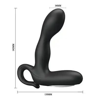 Pretty Love - Barrack Prostate Stim USB. Wysokiej jakości masażer prostaty i perineum. Silikonowy