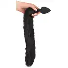 Bad Kitty - Pet Play Plug&amp;E - koci zestaw - plug z ogonem i uszy