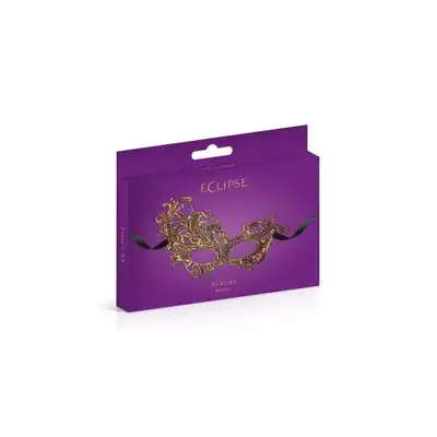 Eclipse - Aurore Masque - oryginalna złota haftowana maska