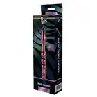 GLAMOUR GLASS RIDGED ANAL DILDO