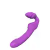 Dream Toys - Double Dipper Strapless. Bezuprzężowy strapon. 9 trybów wibracji! Super silikon