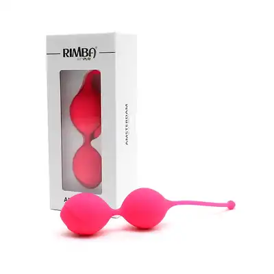 Rimba - Amsterdam Kegel Balls. Kulki gejszy wykonane z gładkiego silikonu 84 gramy. Super design.