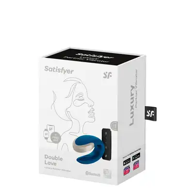 SATISFYER DOUBLE LOVE BLUE