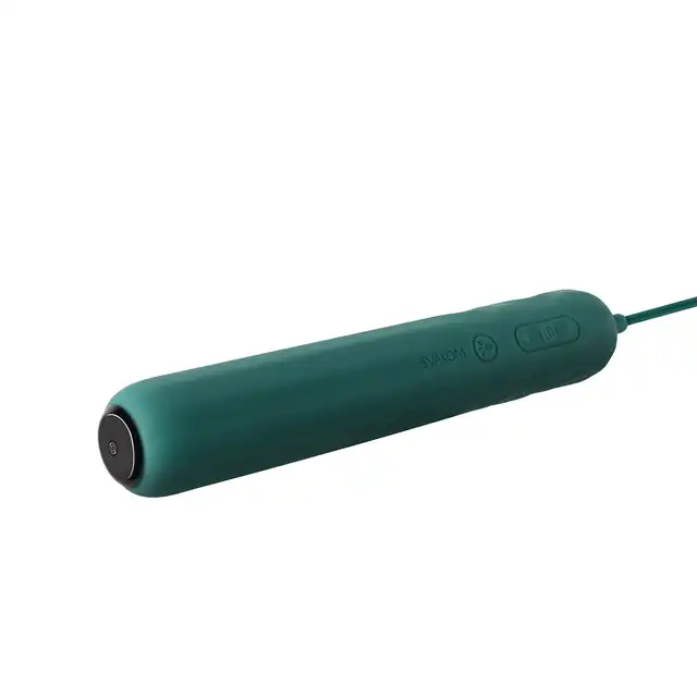 Svakom - Siime Plus Camera Vibrator Emerald Green. Wibrator z wbudowaną kamerą. 1-megapikselowy aparat