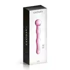 Glossy Toys - No.10 Pink Dildo. 17 cm dildo szklane o falowanej stymulującej powierzchni