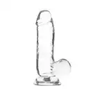 Addiction - Edward Dildo With Suction Cup - 15 centymetrowe dildo, lekko zakrzywione