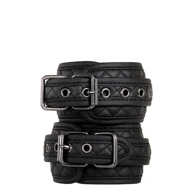 Adam &amp; Eve - Eves Fetish Dreams Ankle Cuffs. Eleganckie kajdanki na nogi z wegańskiej skóry