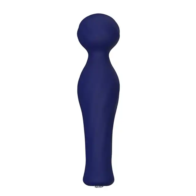 Dream Toys - Kratos Wand - niebieski wibrator z wieloma funkcjami wibracji zapewniającymi rozkosz!