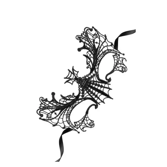 Eclipse - Aube Masque - Czarna, elegancka maska podkreślająca spojrzenie