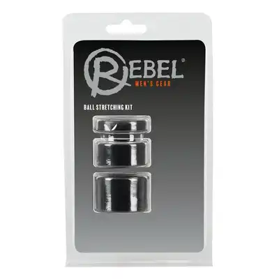 Rebel- Ball Stretchin x3 szt. Ringo do rozciągania jąder.