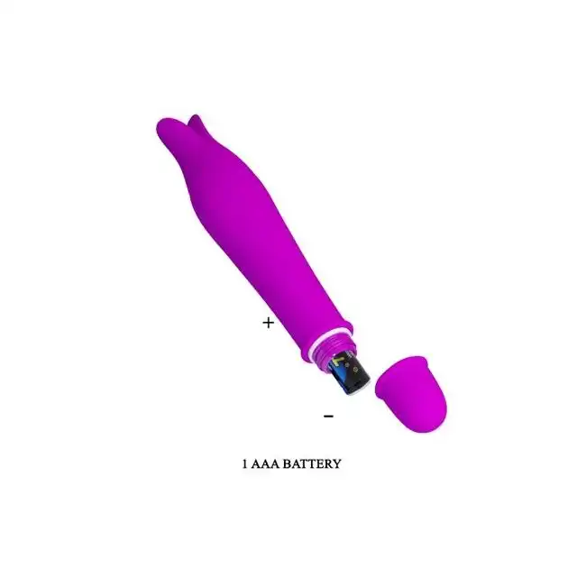 Pretty Love - Edward Vibrator Purple. Uroczy mini wibratorek z silikonu do stymulacji łechtaczki