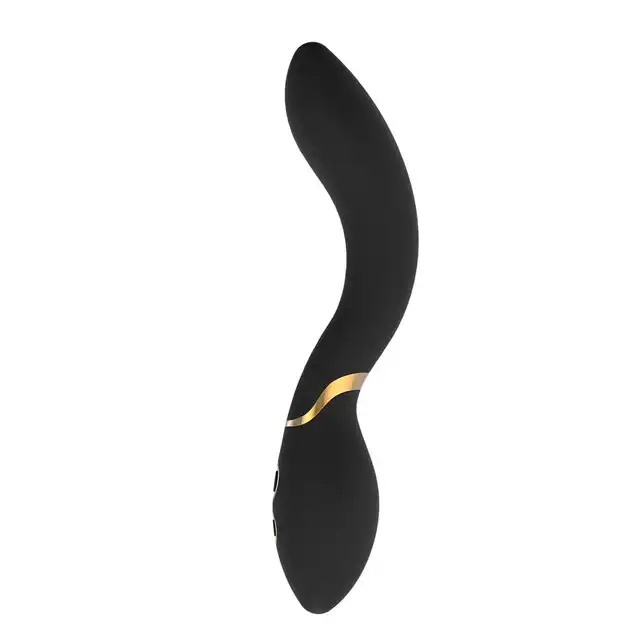 Dream Toys - Josephine Elite. Elegancki wibrator do punktu G ze złotymi akcentami. USB