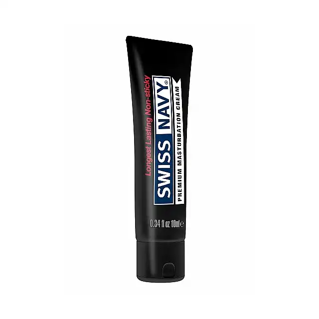 Swiss Navy - Masturbation Cream 10 ml. Lubrykant idealny do masturbacji. Super poślizg
