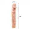 Baile - Barbara Multi-Speed Vibration 8,8'. Ultra realistyczny wibrator wodoodporny. 22cm rozkoszy. Wibracje sterowane pokrętłem. Ultra Bestseller!
