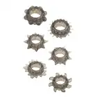Dream Toys - Menzstuff 6pc Stretcheable Ring Set - zestaw 6 ringów na penisa z różnymi wypustkami
