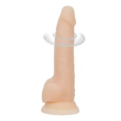 Naked Addiction - Realistic Vibrating and Rotating Dildo - 20 centymetrowe dildo z opcją wibracji i rotacji!