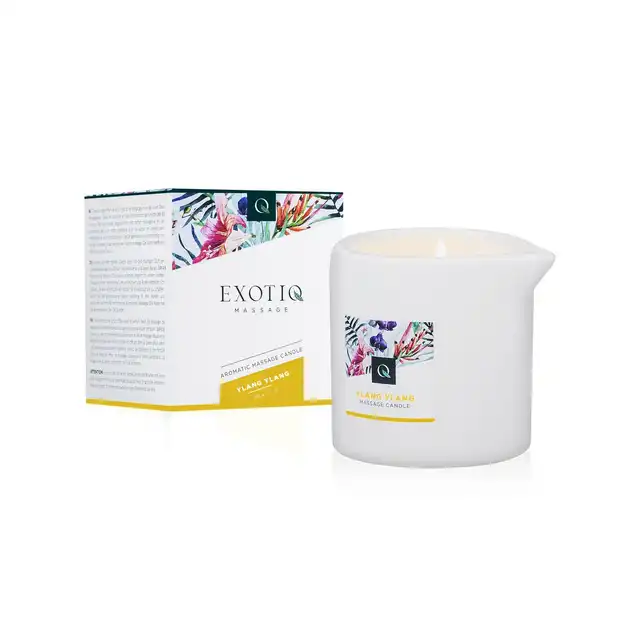 Exotiq - Massage Ylang Ylang - aromatyczna świeca do masażu o zapachu Ylang Ylang. Mega Sale!