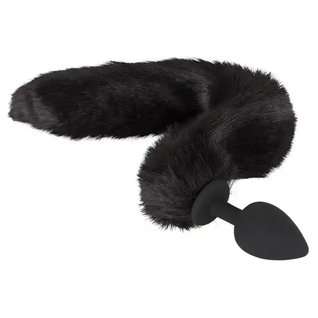 Bad Kitty - Pet Play Plug&amp;E - koci zestaw - plug z ogonem i uszy