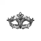 Concorde - Masque Hamlet Maskarade. Tajemnicza męska srebrna maska 