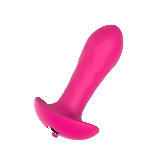 My First - Hush Pink Plug. Plug wibrujący o eleganckim designie. Eko silikon