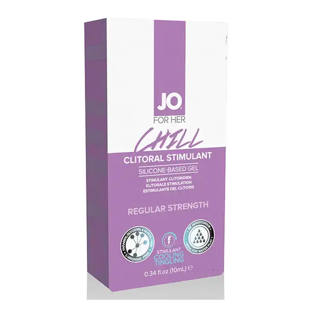 System Jo - For Her Clitoral Stimulant Cooling Chill. Chłodzący żel do łechtaczki. Niesamowite doznania. Do 45 minut