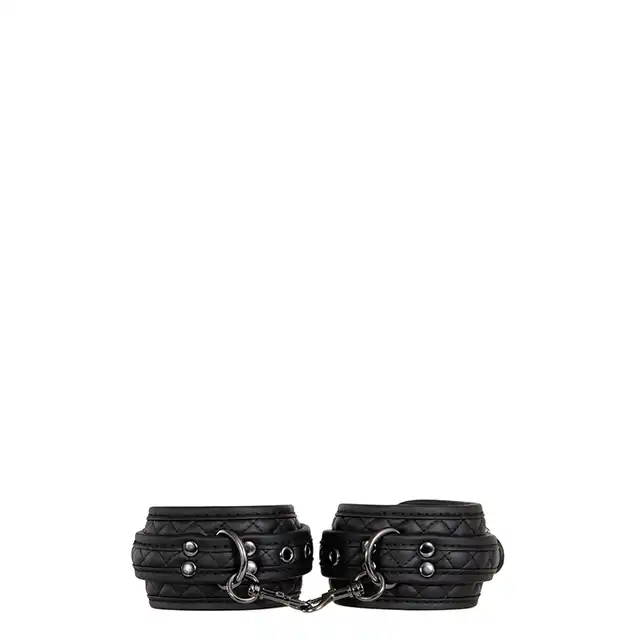 Adam &amp; Eve - Eves Fetish Dreams Ankle Cuffs. Eleganckie kajdanki na nogi z wegańskiej skóry