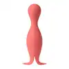 Svakom - Siren Vibrator Coral USB. Niezwykły dwustronny wibrator do stymulacji łechtaczki. Delikatne języczki i aż 25 kombinacji