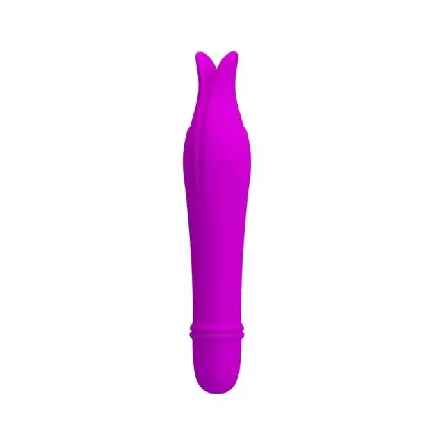 Pretty Love - Edward Vibrator Purple. Uroczy mini wibratorek z silikonu do stymulacji łechtaczki